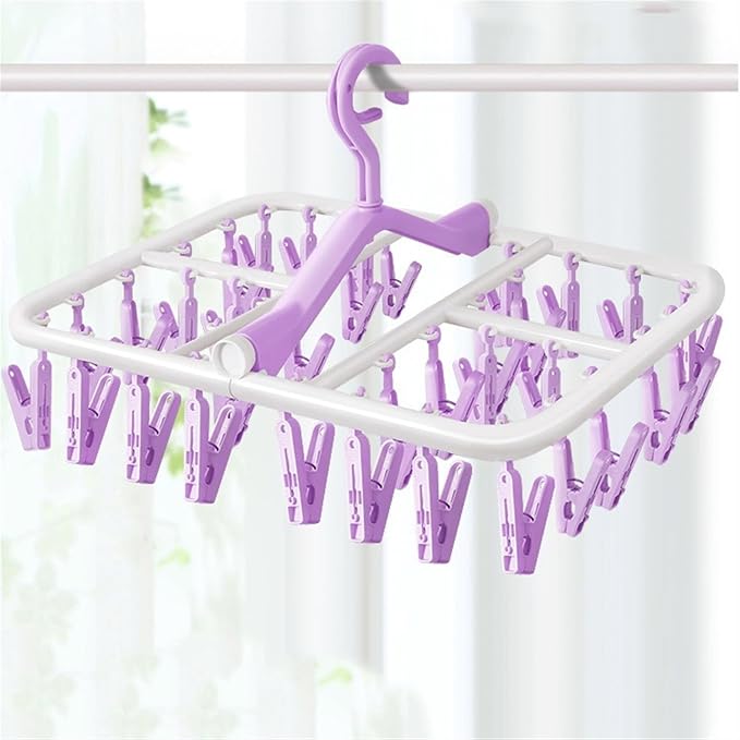 Foldable Drip Hanger, Sock Drying Rack by Unknown