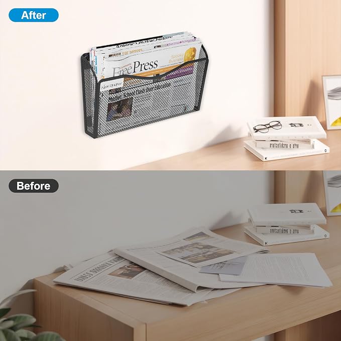 Magnetic Wall File Holder 3-Pack - Image 6