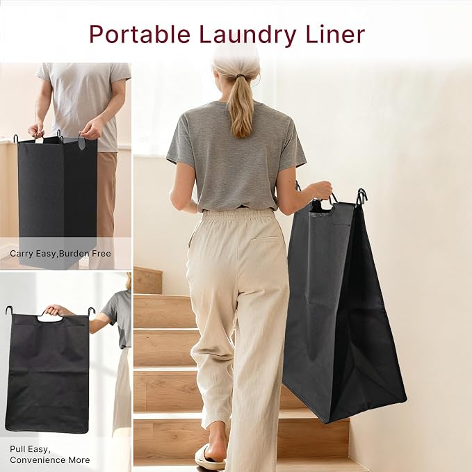 4-Compartment Laundry Cart - Image 4