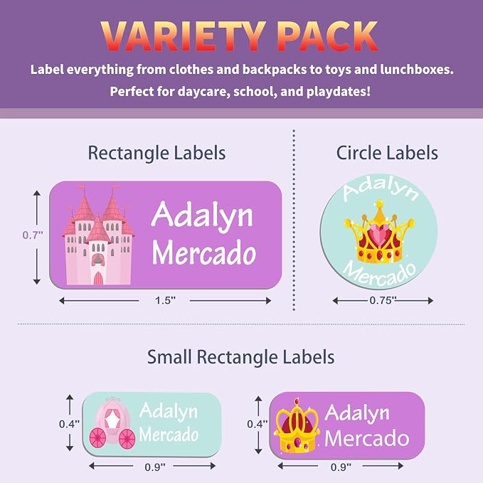 Custom Personalized Name Labels - Image 2