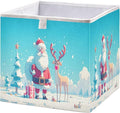 senya Large Storage Bins Christmas Santa Claus Deer Collapsible Foldable by senya