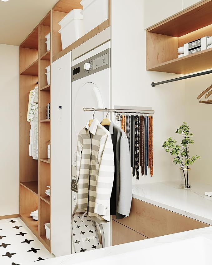 Valet Rod for Closet Pull Out 12IN - Image 4