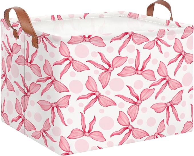 Rectangular Storage Basket Empty, Toys Storage Bin by NTAOHAMPER