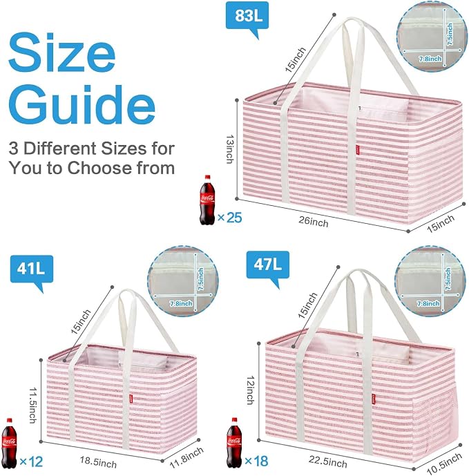LHZK Standing Utility Tote Bag - Image 5
