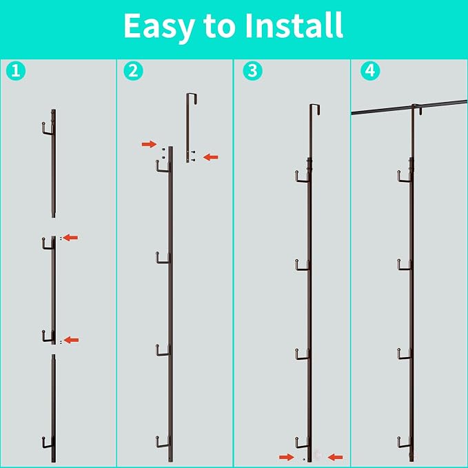 HapiRm Over Door Hat Rack - Image 8