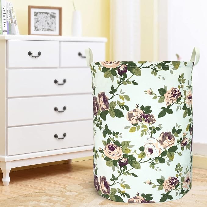 Merdes 19.7’’ Waterproof Foldable Laundry Hamper, Dirty Clothes Laundry Basket - Image 4