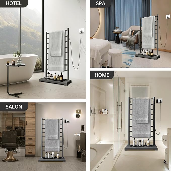 Freestanding Heated Towel Rack - Image 7
