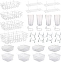 Yookeer 32 Pieces Pegboard Organizer Set Peg Board Rack by Yookeer