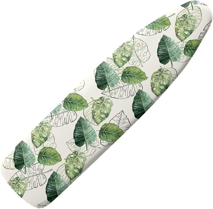 Green Leaves Ironing Board Cover by Darisoco