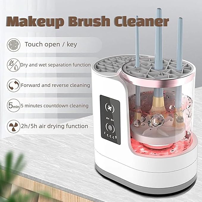 Makeup Brush Cleaner Machine, Portable Washer Device - Image 5