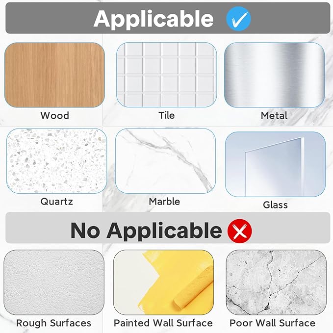 Lsnisni 12 Pack Clear Plastic Shower Caddy Adhesive Hooks, Strong Adhesive - Image 6