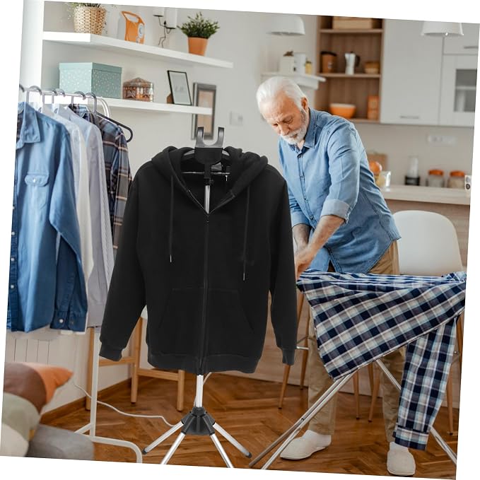 Steamer for Clothes Set Hanger Folding Rack Compact Garment Steamer Hanger/6268 - Image 7