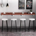Wall Mounted Folding bar Table, Wooden Wall Dining Table, Narrow Long Floating by Unknown