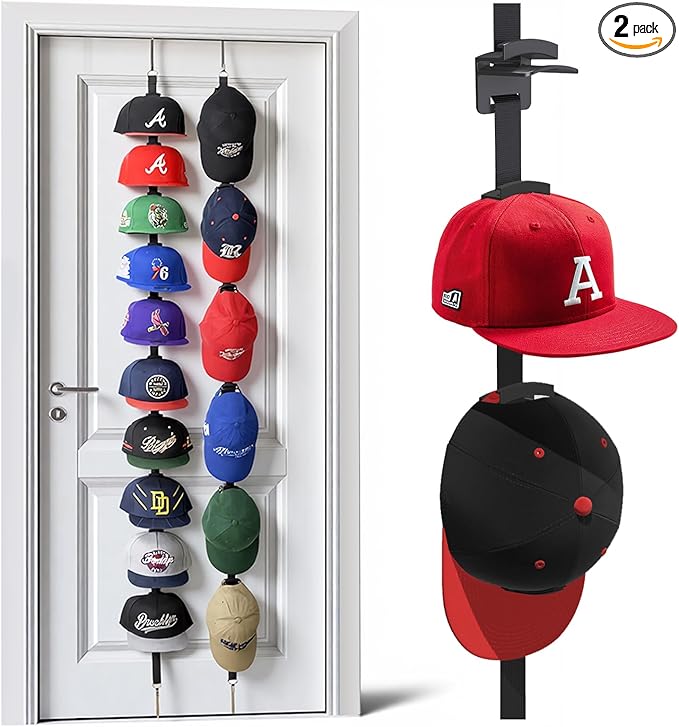 Hat Rack for Door by Unknown