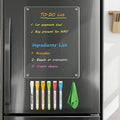 WALGLASS Fridge Acrylic Board, Dry Erase Board by WALGLASS