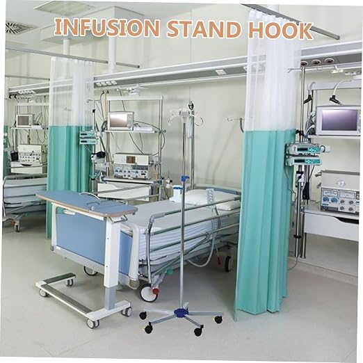 FRCOLOR Hanger Infusion Rack Hook Lightweight Easy to Install - Image 5