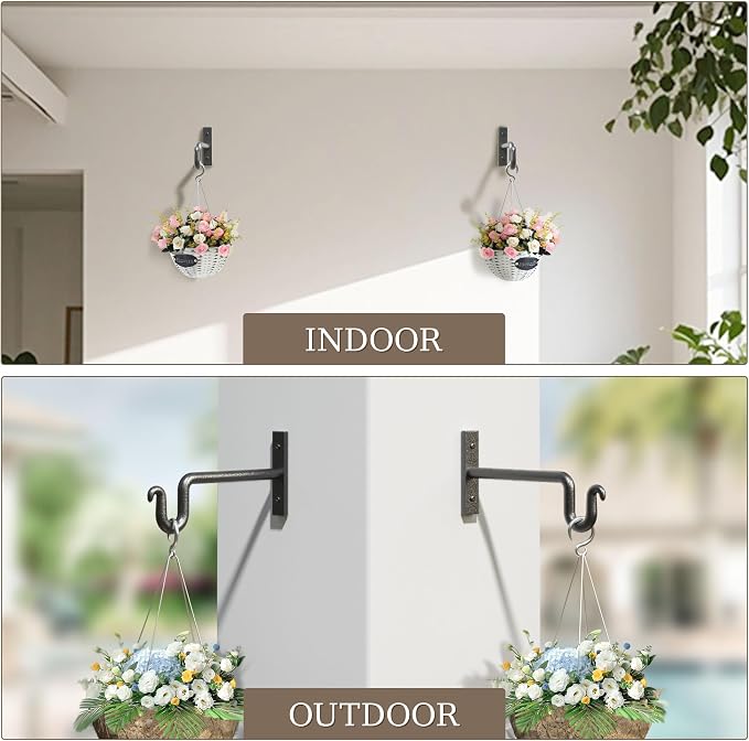 2 Pack 6 Inch Plant Hanger Plant Hook - Image 3