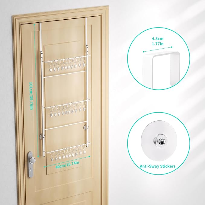 HapiRm Over Door Hat Rack - Image 7