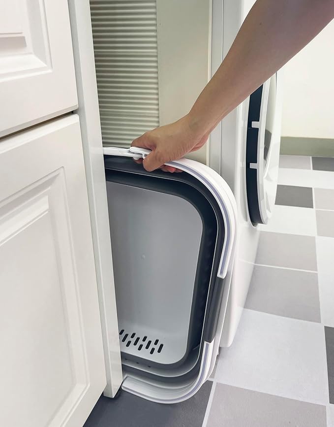 SAMMART 40L Collapsible Plastic Laundry Basket - Image 4