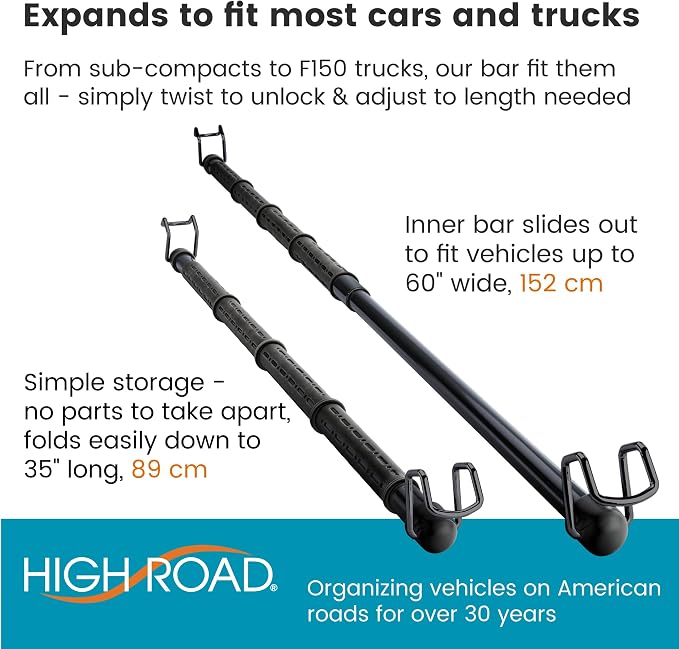 High Road Car Clothes Hanger Bar - Image 6