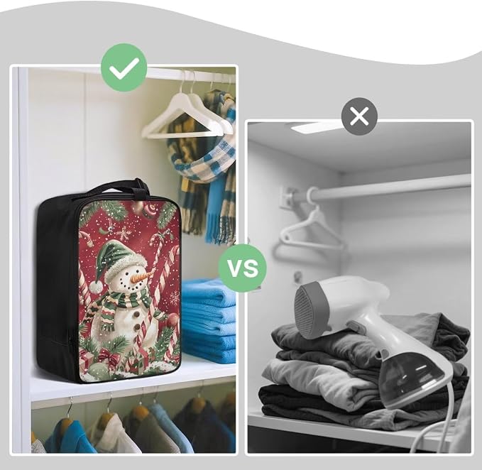 Travel Iron Storage Bag Portable Irons Carrying Case - Image 4