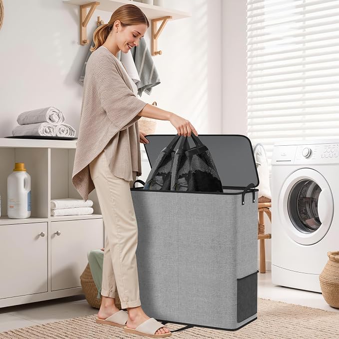 Large Double Laundry Hamper - Image 7