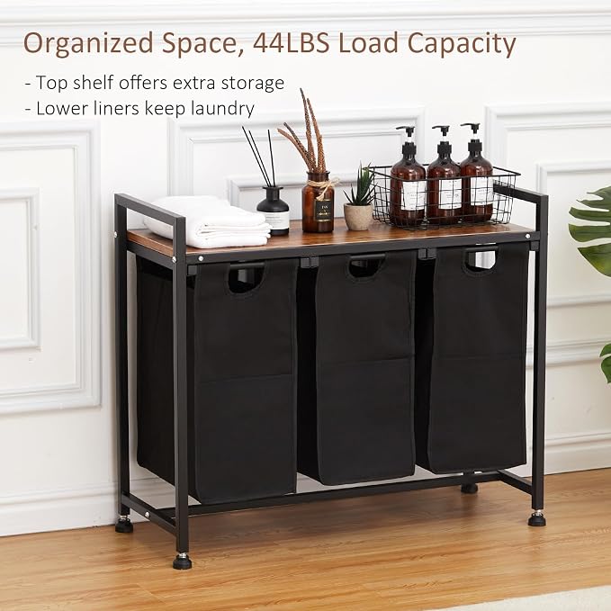 3 × 11.5 Gal/130L Laundry Sorter - Image 7