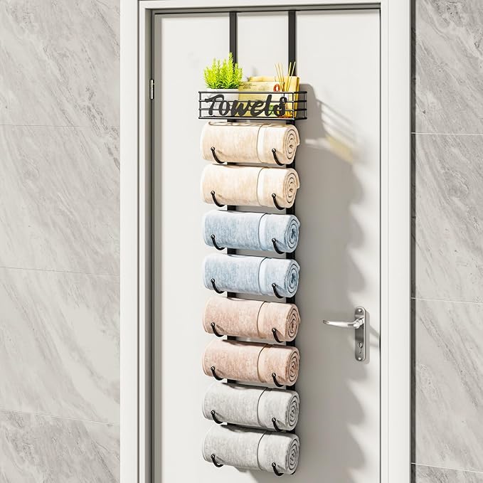 HapiRm Towel Racks for Bathroom Storage - Image 8