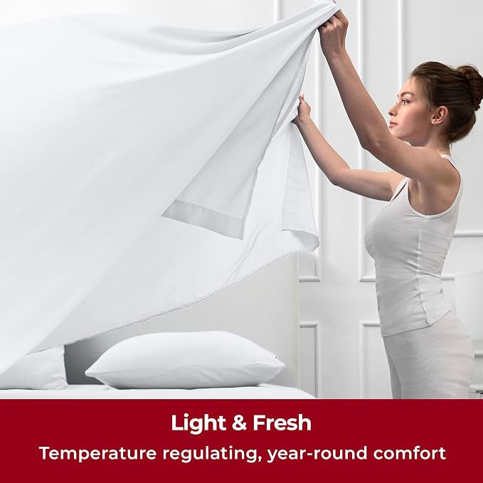 Mellanni Split King Sheets Set - Image 4