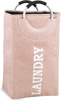 Collapsible Laundry Hamper Bag - 45L/12 Gallon Waterproof Freestanding Clothes by Unknown