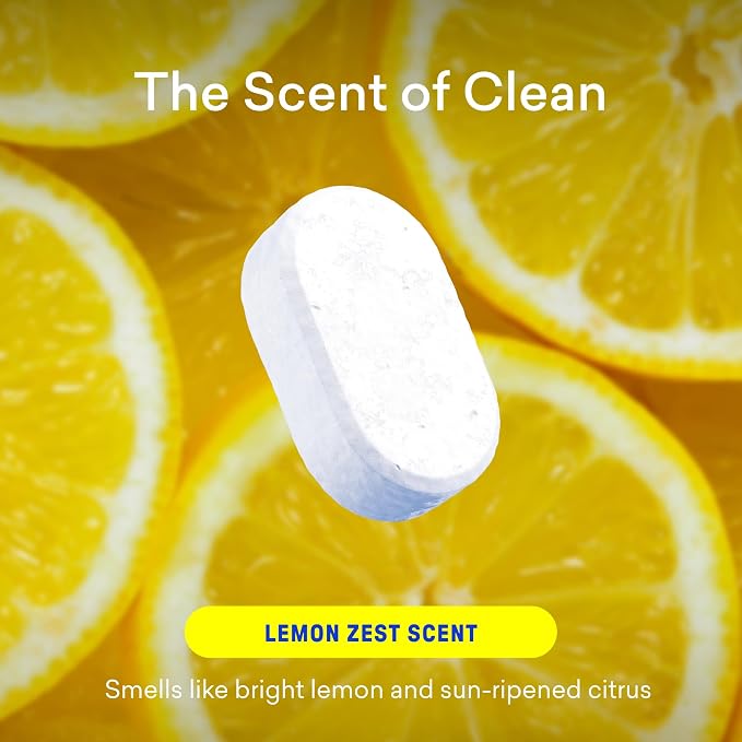 BLUELAND 100% Plastic-Free Dishwasher Detergent Tablets, Starter Set, Lemon Zest - Image 6