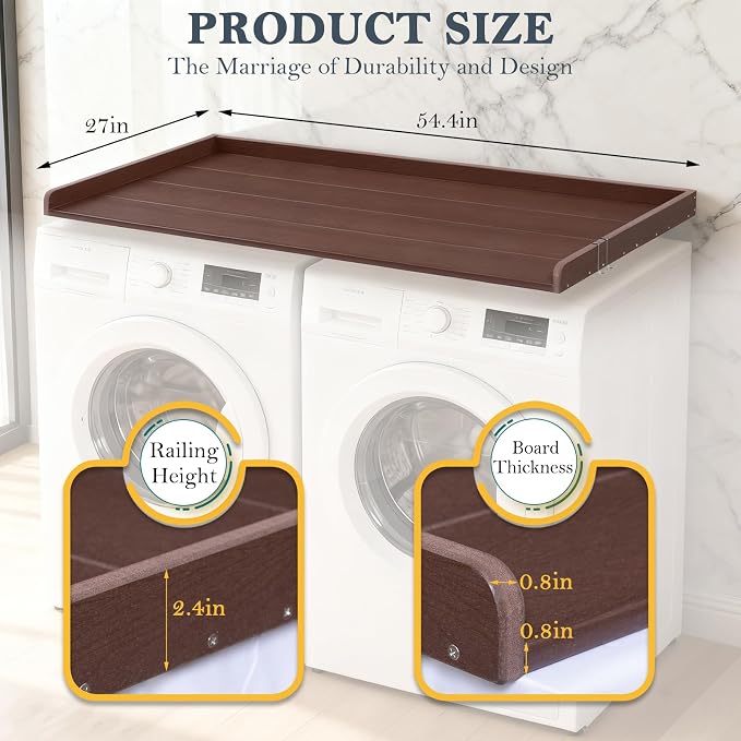 HDPE Washer Dryer Countertop, Washer and Dryer Topper - Image 7