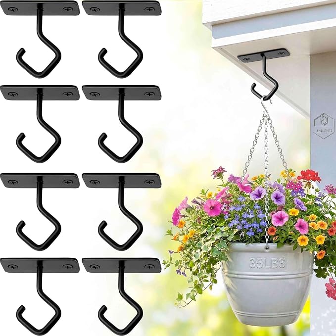 Ceiling Hooks for Hanging Plants by Lifyzoon