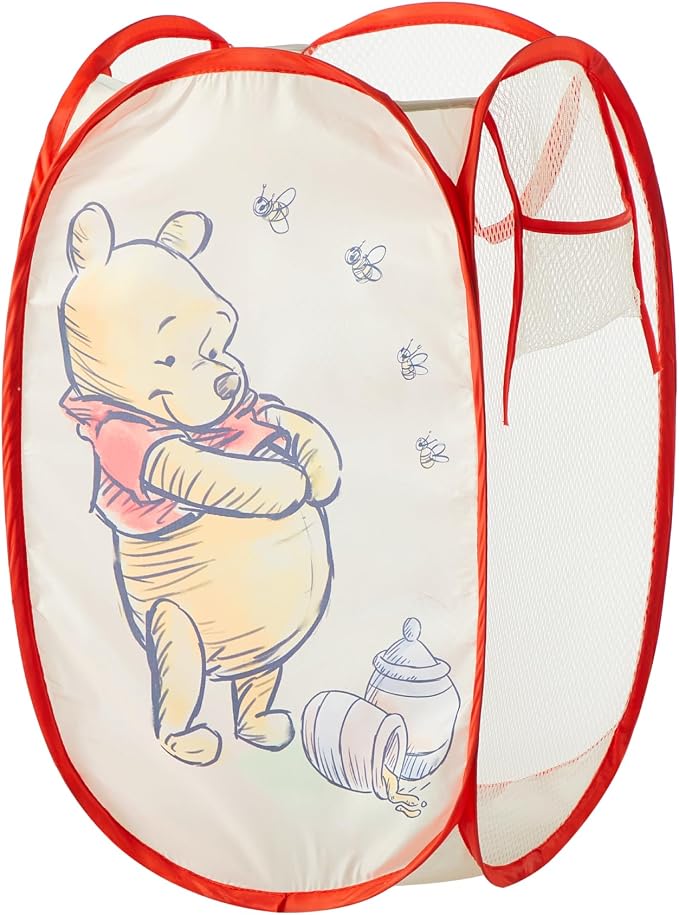 Disney Winnie the Pooh Pop Up Hamper – Collapsible Laundry Basket by IdeaNuovaCharacterShop