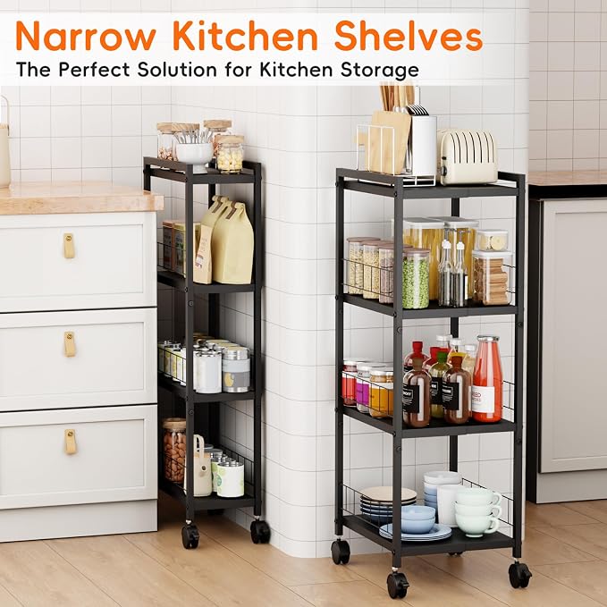 Expandable Slim Storage Cart - Image 9