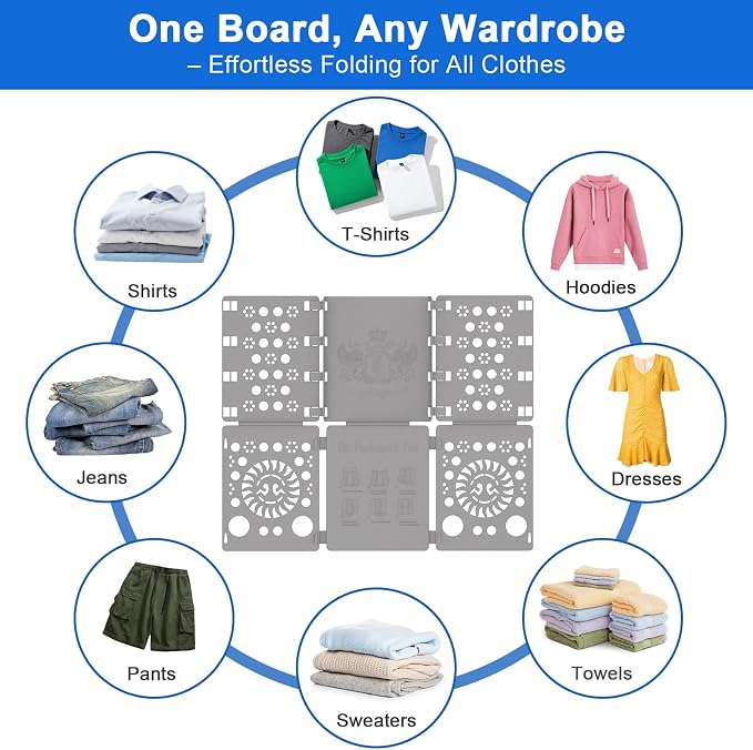 BoxLegend V3 Shirt Folding Board t Shirts Clothes Folder Durable Plastic - Image 5