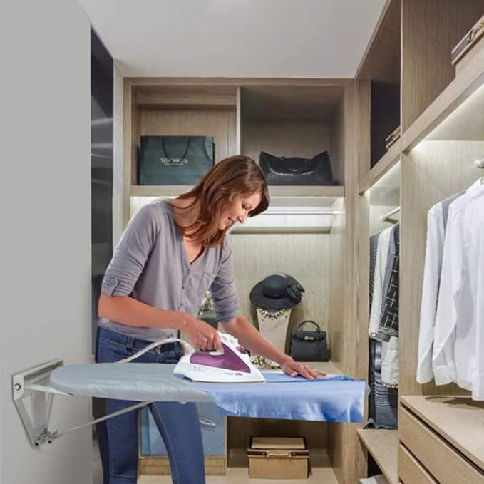 Ironing Board Ironing Board Wall Mounted Board Household Professional 37.4in - Image 7
