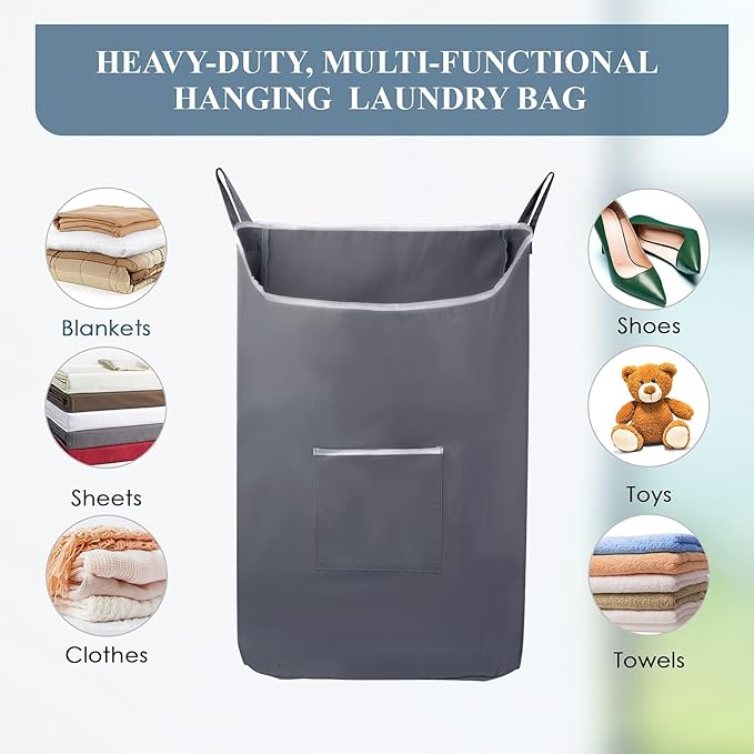 The Fine Living Co. X-Large Hanging Laundry Hamper - Image 7