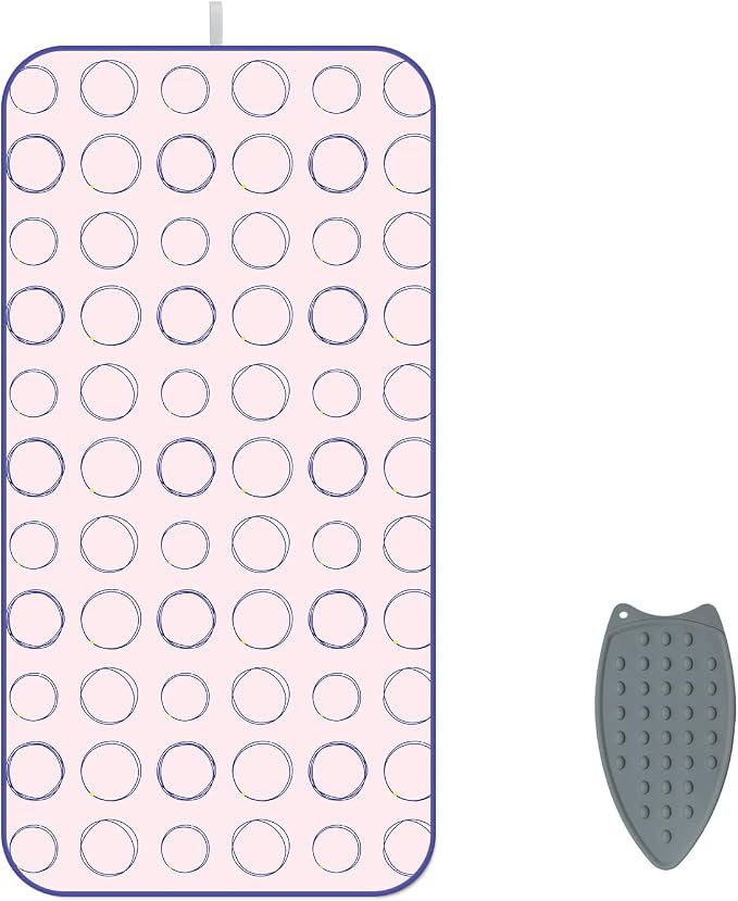 Foldable Ironing Mat, Portable Hanging Ironing Pad by Unknown