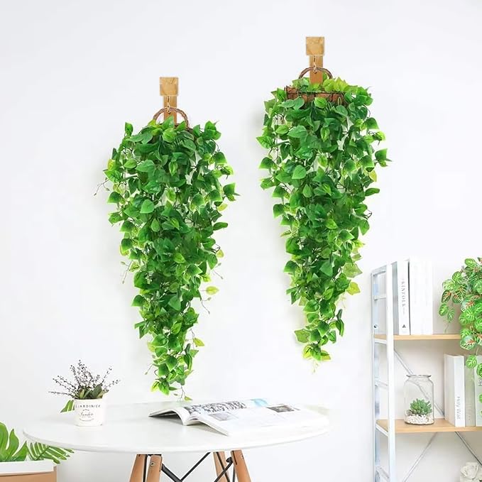 Upriver 2 Pack Wooden Plant Hanger Hooks, Wall Mounted Hanging Basket Hooks - Image 7