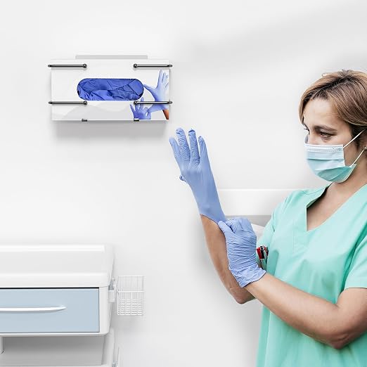 Glove Box Holder, Adhesive Wall-Mounted Metal Dispenser, Tool-Free Organizer - Image 7