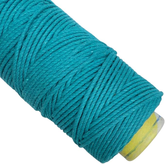 Maker's Craft Natural Macrame Cord 3mm X 109 Yards Twisted Dyed Colors - Image 2