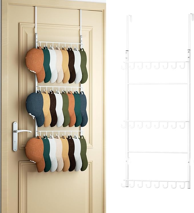 HapiRm Over Door Hat Rack by HapiRm