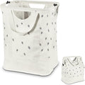 JOMOLA Collapsible Laundry Hamper 70L Large Foldable Laundry Basket Canvas by JOMOLA