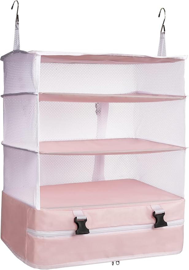 ELEZAY Hanging Packing Cubes Portable Travel Closet Collapsible Compression by ELEZAY