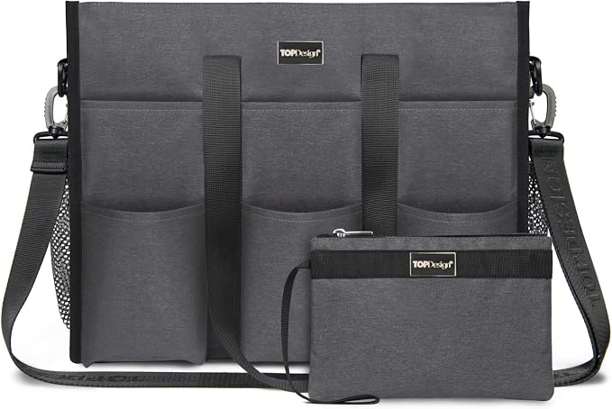 TOPDesign Utility Water Resistant Tote Bag by TOPDesign