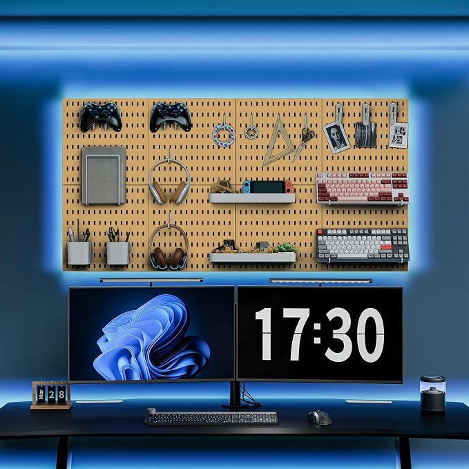 Pegboard Combination Kit, Wall Mounted Storage Set - Image 2