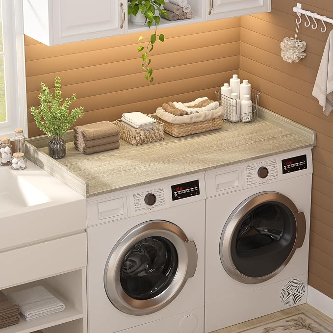 Aheaplus Washer and Dryer Countertop, Laundry Room Organization - Image 5