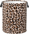 Cheetah Leopard Print Animal Skin Laundry Hamper Bag by Unknown