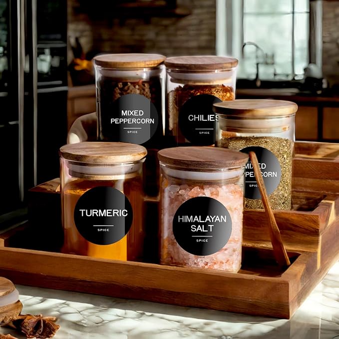 245 Spice Jar Labels - Image 5